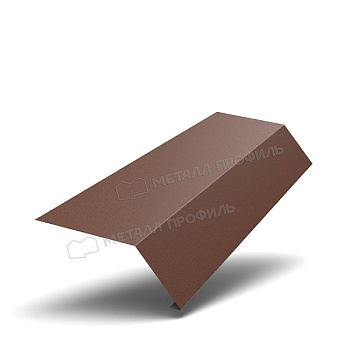 Планка карнизная 100х69х2000 (VALORI-20-Brown-0.5), заказать, купить, стоимость, доставка, цена, москва