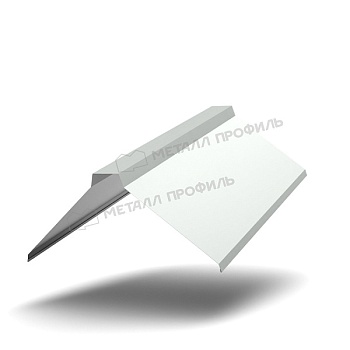 Планка конька плоского 155х155х2000 NormanMP (ПЭ-01-7035-0.5), заказать, купить, стоимость, доставка, цена, москва