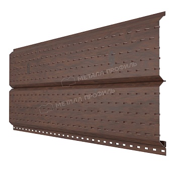 Софит МЕТАЛЛ ПРОФИЛЬ Lбрус-15х240 (ECOSTEEL_MA-01-Бразил. Вишня-0.5), заказать, купить, стоимость, доставка, цена, москва