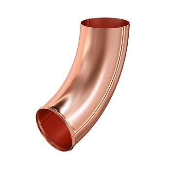 Колено сливное Aquasystem 90мм Медь Медь купить в Москве цена с доставкой в Фелиз Хаус