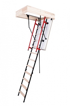 Лестница чердачная OMAN POLAR PLUS, заказать, купить, стоимость, доставка, цена, москва