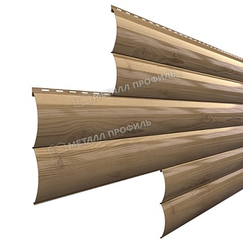 Сайдинг МЕТАЛЛ ПРОФИЛЬ Woodstock-28х330 (ECOSTEEL-01-Сосна-0.5), заказать, купить, стоимость, доставка, цена, москва