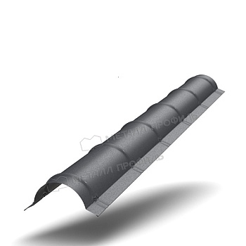 Планка конька круглого R110х2000 (MattMP-20-7024-0.5), заказать, купить, стоимость, доставка, цена, москва