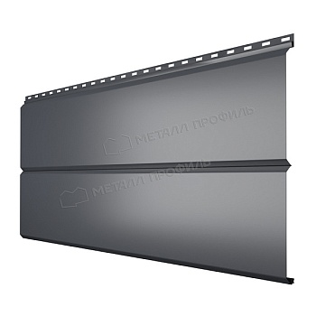 Сайдинг МЕТАЛЛ ПРОФИЛЬ Lбрус-XL-14х335 (PURMAN-20-7024-0.5), заказать, купить, стоимость, доставка, цена, москва