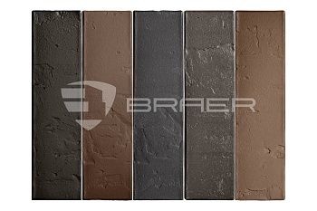 Облицовочный кирпич BRAER MAX Limited, терра, 1 НФ