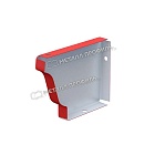 Заглушка желоба левая МЕТАЛЛ ПРОФИЛЬ БЮДЖЕТ 120х86 Ral 3005