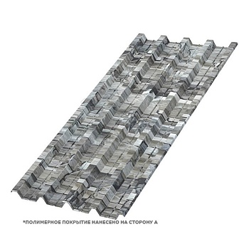 Профлист МЕТАЛЛ ПРОФИЛЬ Н-60x845-B (ECOSTEEL-01-БелыйКамень-0,5), заказать, купить, стоимость, доставка, цена, москва