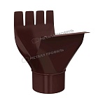 Воронка выпускная МЕТАЛЛ ПРОФИЛЬ GS lite D125/90 Ral 8017