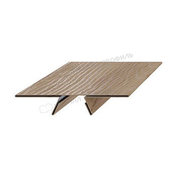 Планка стыковочная сборная нижняя Woodstock 50х33х3000 (ECOSTEEL_T-01-Сосна-0.5), заказать, купить, стоимость, доставка, цена, москва