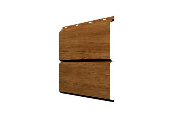 Софит ЭкоБрус без перфорации 0,345 Grand Line 0,45 Print Elite Golden Wood TwinColor, заказать, купить, стоимость, доставка, цена, москва