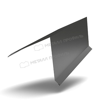 Планка конька кровли односкатной 185х185х2000 (PURETAN-20-RR23-0.5), заказать, купить, стоимость, доставка, цена, москва