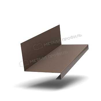 Планка примыкания нижняя к трубе FASTCLICK 150х200х2000 (VALORI-20-OxiBеige-0.5), заказать, купить, стоимость, доставка, цена, москва
