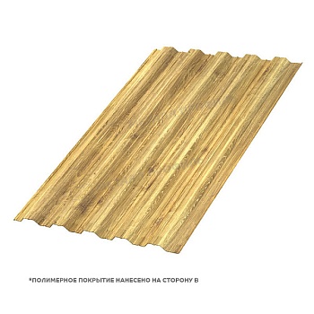 Профлист МЕТАЛЛ ПРОФИЛЬ НС-35x1000-A (ECOSTEEL_T-01-ЗолотойДуб-0,5), заказать, купить, стоимость, доставка, цена, москва