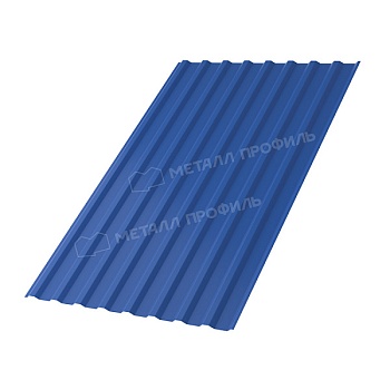 Профлист МЕТАЛЛ ПРОФИЛЬ МП-20x1100-B (PURMAN-20-5005-0,5), заказать, купить, стоимость, доставка, цена, москва