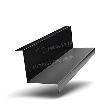 Планка угла внутреннего FASTCLICK 75х75х3000 NormanMP (ПЭ-01-9005-0.5), заказать, купить, стоимость, доставка, цена, москва