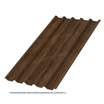 Профлист МЕТАЛЛ ПРОФИЛЬ С-44x1000-B (ECOSTEEL_MA-01-МореныйДуб-0,5), заказать, купить, стоимость, доставка, цена, москва