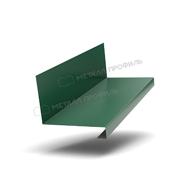 Планка примыкания нижняя к трубе FASTCLICK 150х200х2000 NormanMP (ПЭ-01-6005-0.5), заказать, купить, стоимость, доставка, цена, москва