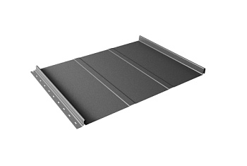 Кликфальц Line Grand Line 0,5 Satin с пленкой на замках RAL 7024 мокрый асфальт, заказать, купить, стоимость, доставка, цена, москва