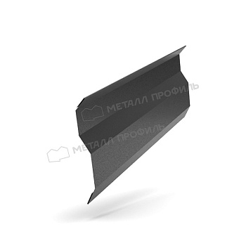 Планка примыкания в накладку 77х2000 (VALORI-20-DarkGrey-0.5), заказать, купить, стоимость, доставка, цена, москва