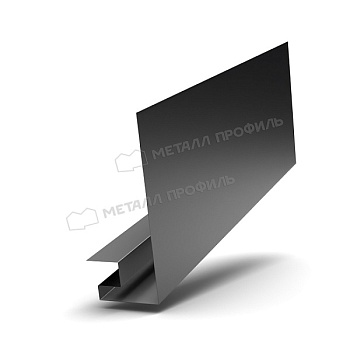 Планка откоса сложная 3D 245х75х3000 (PURMAN-20-9005-0.5), заказать, купить, стоимость, доставка, цена, москва
