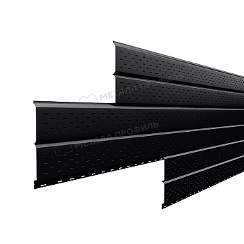 Софит перфор. Lбрус-XL-14х335 (PURMAN-20-9005-0.5), заказать, купить, стоимость, доставка, цена, москва