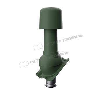 Выход вентиляции изолированный MAXI TURBO 125/160 С-21 (зеленый), заказать, купить, стоимость, доставка, цена, москва