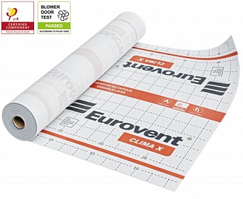 Пароизоляция Eurovent CLIMA X 75м2/упак, заказать, купить, стоимость, доставка, цена, москва