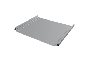 Кликфальц Pro Grand Line 0,45 PE с пленкой на замках RAL 7004 сигнальный серый, заказать, купить, стоимость, доставка, цена, москва