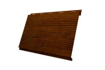 Софит Вертикаль 0,2 Grand Line gofr 0,45 Print Premium с пленкой Golden Wood Intense FTC, заказать, купить, стоимость, доставка, цена, москва
