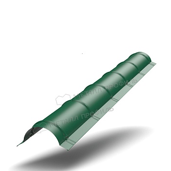 Планка конька круглого R110х2000 (ПЭ-01-6005-0.5), заказать, купить, стоимость, доставка, цена, москва