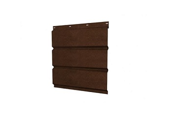 Софит металлический без перфорации 0,45 Print Elite с пленкой Antique Wood TwinColor, заказать, купить, стоимость, доставка, цена, москва