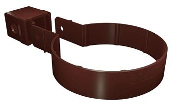 Хомут трубы Kliker ПВХ Grand Line Premium шоколадный (инд.упак.) (RAL 8017) купить в Москве цена с доставкой в Фелиз Хаус