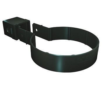 Хомут трубы Kliker ПВХ Grand Line Premium зелёный (инд.упак.) (RAL 6005) купить в Москве цена с доставкой в Фелиз Хаус