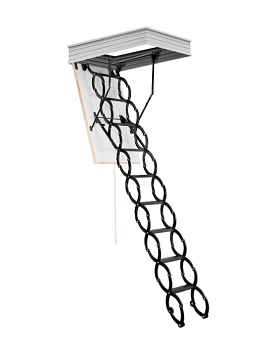 Лестница чердачная OMAN NOZYCOWE METAL TERMО, заказать, купить, стоимость, доставка, цена, москва