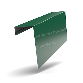 Планка торцевая фасадная FASTCLICK 139х65х3000 NormanMP (ПЭ-01-6005-0.5), заказать, купить, стоимость, доставка, цена, москва
