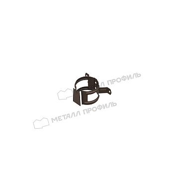 Держатель трубы (на дерево) МЕТАЛЛ ПРОФИЛЬ Foramina Freeze D100 DarkBrown купить в Москве цена с доставкой в Фелиз Хаус