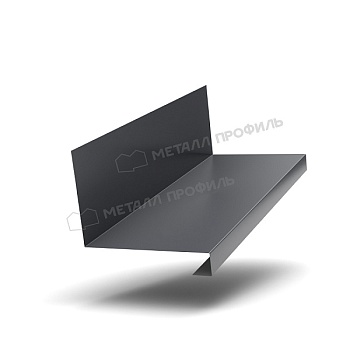 Планка примыкания нижняя к трубе FASTCLICK 150х200х2000 NormanMP (ПЭ-01-7024-0.5), заказать, купить, стоимость, доставка, цена, москва