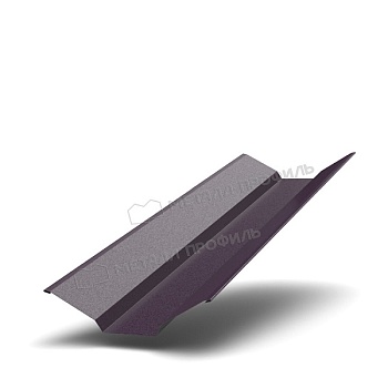 Планка ендовы верхняя 76х76х2000 (VALORI-20-Violet-0.5), заказать, купить, стоимость, доставка, цена, москва