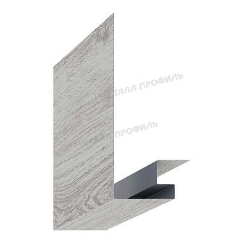 Планка откоса сложная 3D 245х75х2000 (ECOSTEEL_MA-01-Беленый Дуб-0.5), заказать, купить, стоимость, доставка, цена, москва